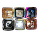 Square Electroplate Glass Ashtray Glass Super Supplys Inc