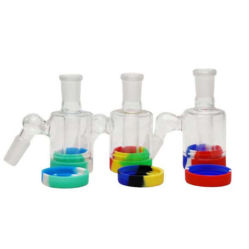45 Degree Reclaimer Ashcatcher-Assorted Bongs Accessories Super Supplys Inc