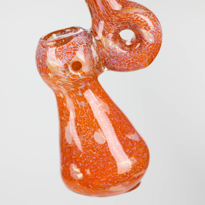 6" Chamber Bubbler-Color Assorted Glass Pipe Super Supplys Inc