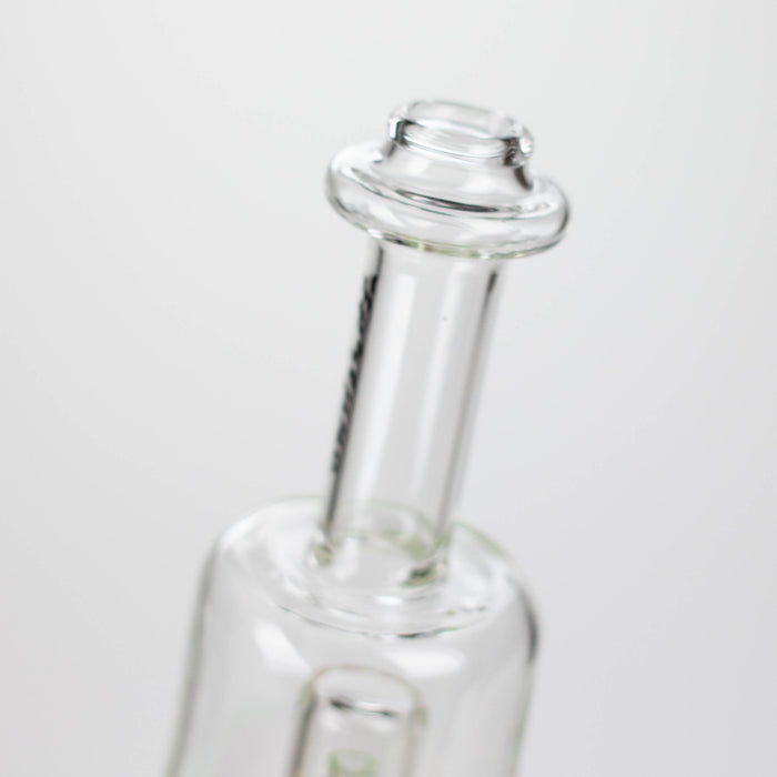 Fortune | 6-½" Angled Silicone Detachable Pipe Resin · Silicone · Plastic Bong Super Supplys Inc