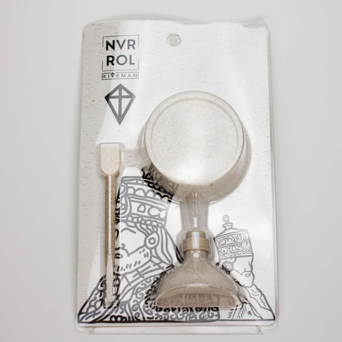 NVRROL X KITEMAN 3 in 1 Cone filling kit with Grinder, Funnel, Poking Stick Herb Grinder Kiteman