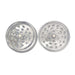 Calavera 2 Parts Plastic Grinder Box of 24 Display Super Supplys Inc