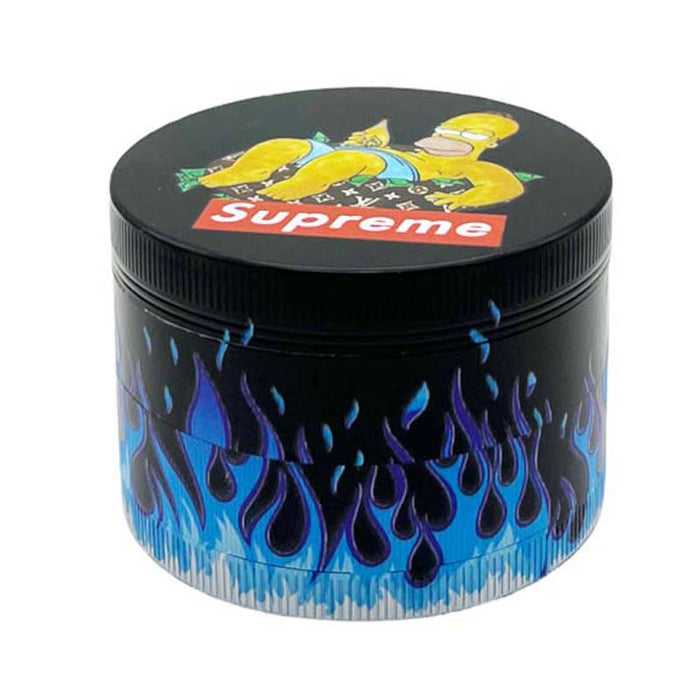 4 Parts Cartoon Grinder Box of 6 Display Pack Super Supplys Inc