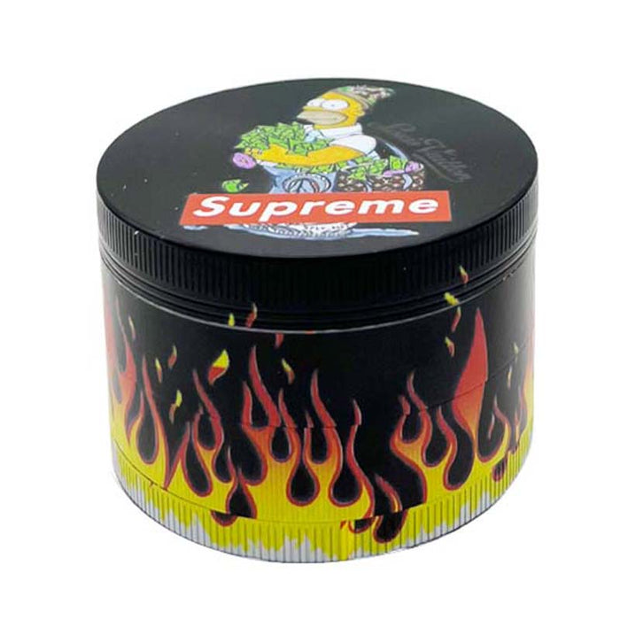 4 Parts Cartoon Grinder Box of 6 Display Pack Super Supplys Inc