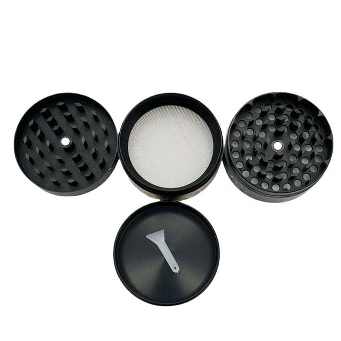 4 Parts Cartoon Grinder Box of 6 Display Pack Super Supplys Inc