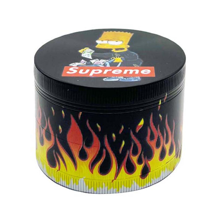 4 Parts Cartoon Grinder Box of 6 Display Pack Super Supplys Inc