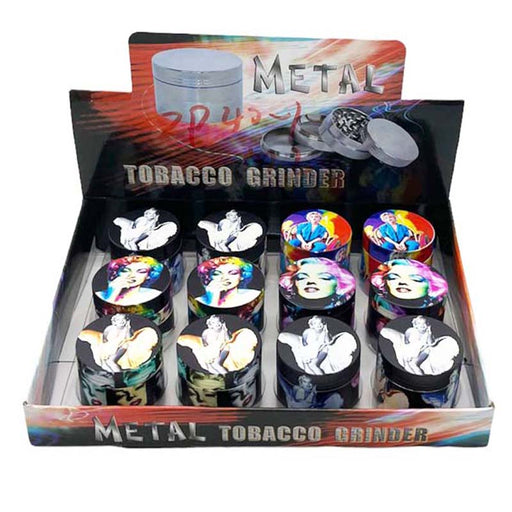 Super Star Grinder Box of 12 Herb Grinder Super Supplys Inc