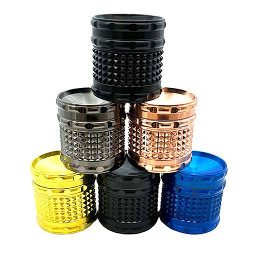 Fortune | 4 Parts Big Grinder Box Of 6 Herb Grinder Super Supplys Inc