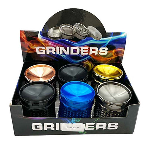 Fortune | 4 Parts Big Grinder Box Of 6 Herb Grinder Super Supplys Inc