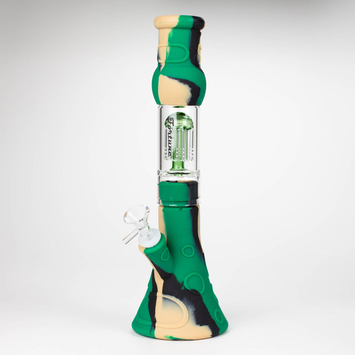 Fortune | 12.5 Inches Silicone Bong With 6 Arms percolator Resin · Silicone · Plastic Bong Super Supplys Inc
