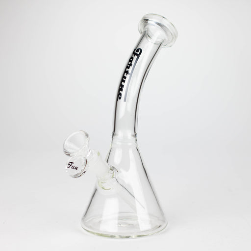 Fortune | 8" Bong With Slider Glass Bong Super Supplys Inc Black