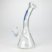 Fortune | 8" Bong With Slider Glass Bong Super Supplys Inc Blue