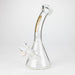 Fortune | 8" Bong With Slider Glass Bong Super Supplys Inc Gold