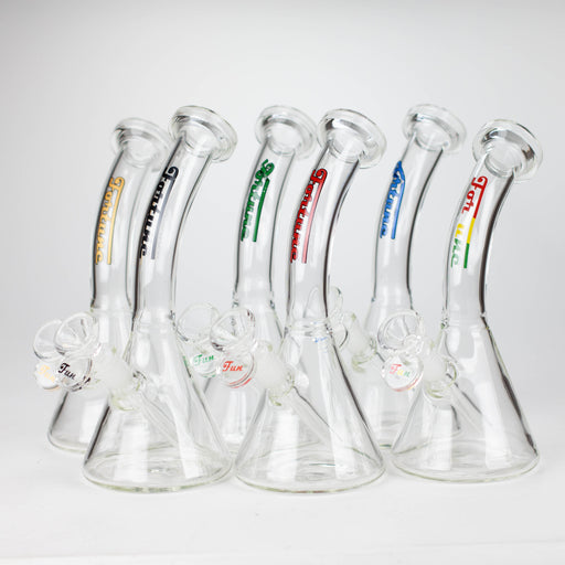 Fortune | 8" Bong With Slider Glass Bong Super Supplys Inc