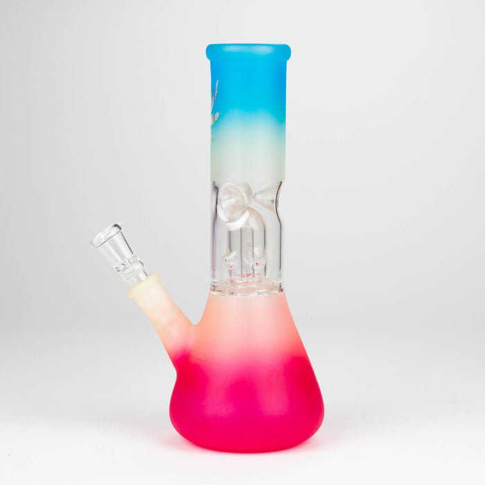 8" Rastafarian Single Dome Percolator Ice Bong Glass Bong THEBOOMBOXCLUB Canada