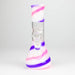 8" Blue n Mauve Strips Dome Percolator Bong Glass Bong THEBOOMBOXCLUB Canada