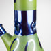 12" Green Base Blue Rings Glass Water Bong Glass Bong THEBOOMBOXCLUB Canada