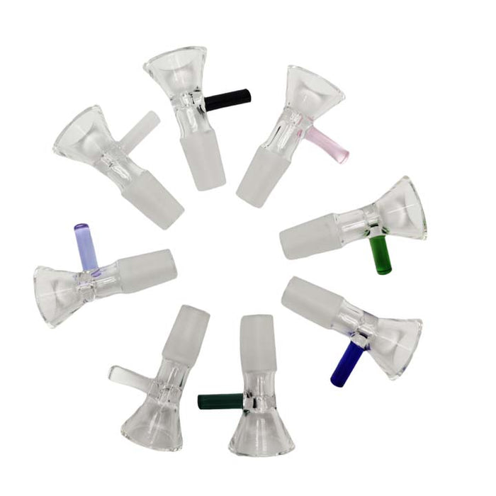 Glass Bowl With Solid Handle Bowl · Banger · Oil Burner Super Supplys Inc