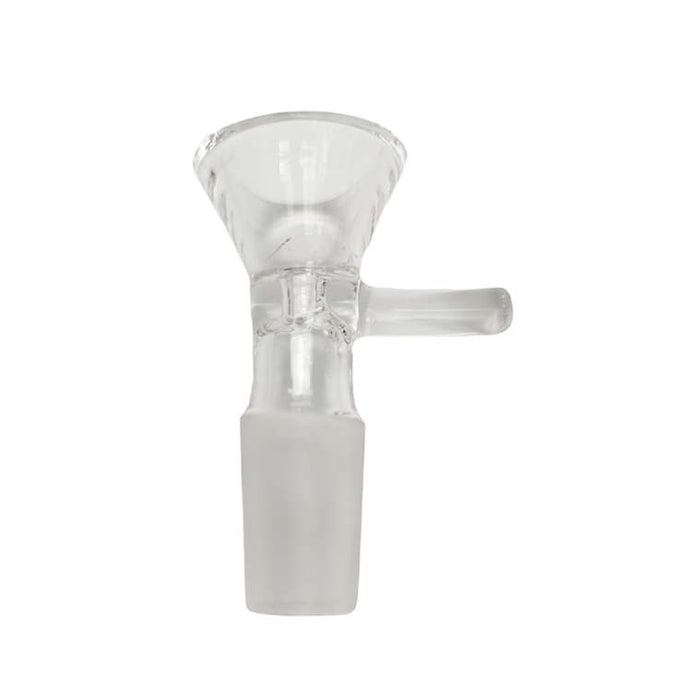 Glass Bowl With Solid Handle Bowl · Banger · Oil Burner Super Supplys Inc Clear