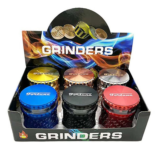 Fortune | 4 Parts Weed Grinder Box Of 6 Herb Grinder Super Supplys Inc