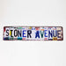 TRIM QUEEN | VINTAGE SIGN- 3.7" x 15.6" Flag · Sign · Deco Trim Queen STONER AVE COLOURFUL
