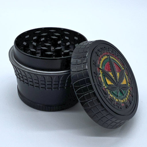 66mm 4 Parts Metal Ginder Box of 6 Herb Grinder NIBO Distribution