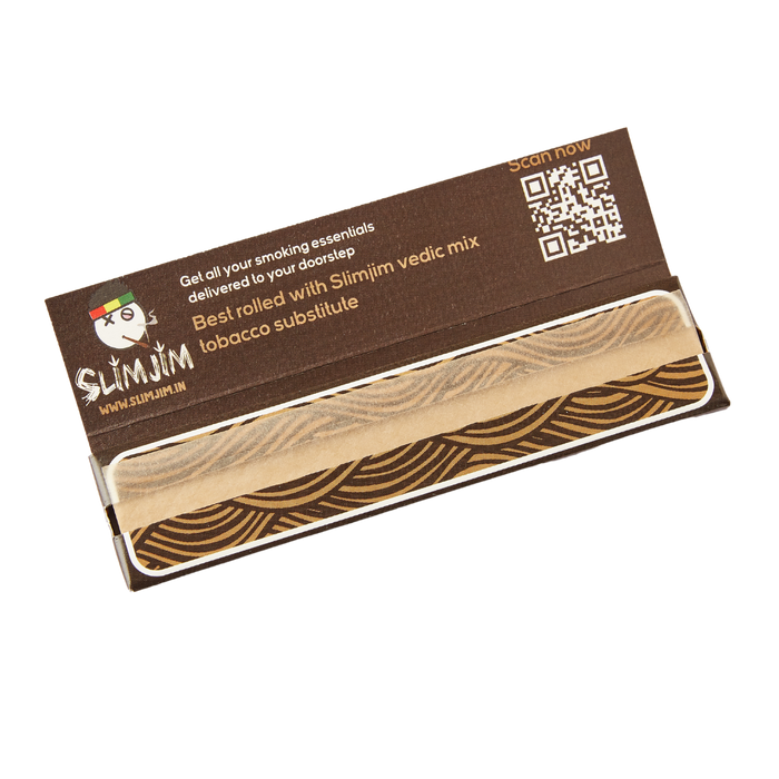 Slimjim - Natural King Size Skins Box of 25 King Size SLIMJIM