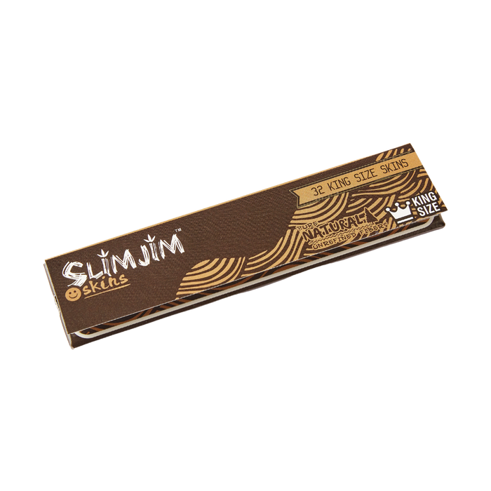 Slimjim - Natural King Size Skins Box of 25 King Size SLIMJIM