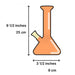 8" Zig-zag Color Designed - Assorted Glass Bong NIBO Distribution