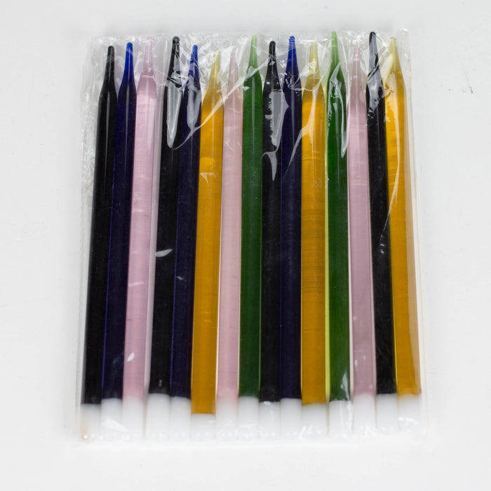 6" Glass Pen Bage of 14 Pcs Cap · Dabber · Insert · Clip · Nail Super Supplys Inc