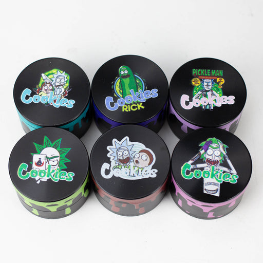 RM Designs 63mm Zinc Ginder Box of 6 Herb Grinder NIBO Distribution