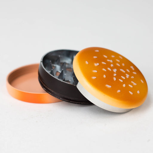 Hamburger Shape Grinder Box of 12 Herb Grinder NIBO Distribution