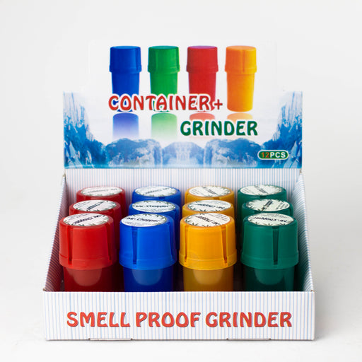 Mr Chopper Smell proof Ginder Box of 12 Herb Grinder NIBO Distribution