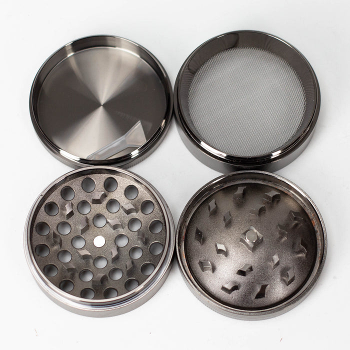 63mm 4pt Zinc Grinder-Assorted Regular Grinder NIBO Distribution