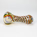 3.5" softglass hand pipe Pack of 2 [11585] Glass Pipe ONE