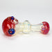 3.5" softglass hand pipe Pack of 2 [11587] Glass Pipe ONE