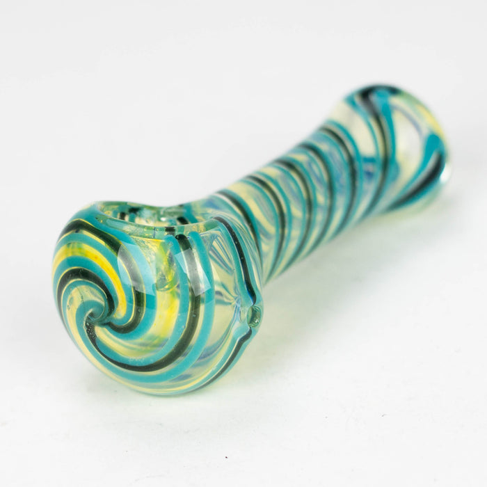 3.5" softglass hand pipe Pack of 2 [11586] Glass Pipe ONE