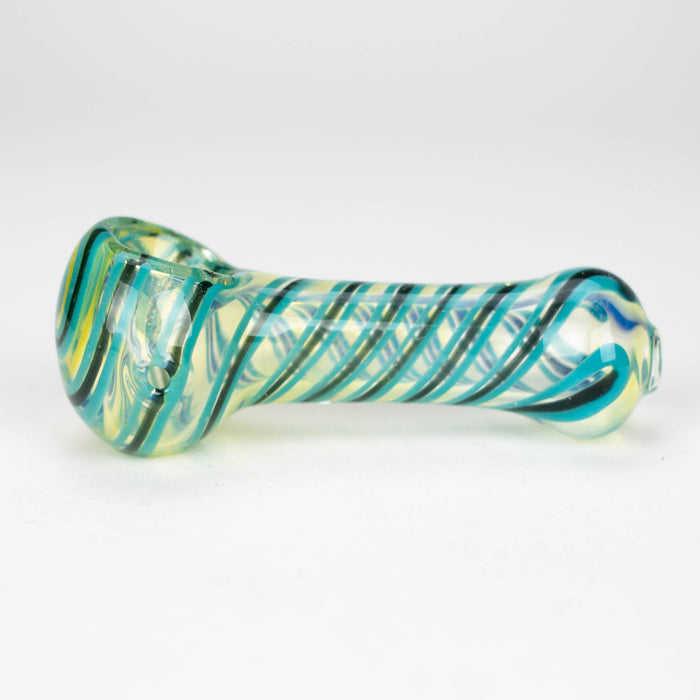 3.5" softglass hand pipe Pack of 2 [11586] Glass Pipe ONE