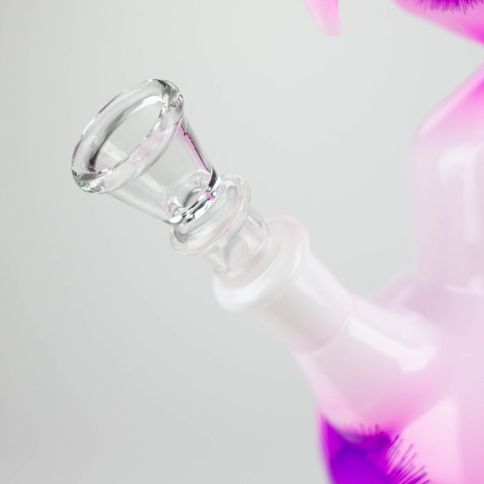 8" Zig-zag Color Designed - Assorted Glass Bong NIBO Distribution