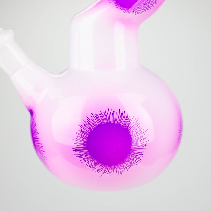 8" Zig-zag Color Designed - Assorted Glass Bong NIBO Distribution