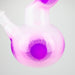 8" Zig-zag Color Designed - Assorted Glass Bong NIBO Distribution