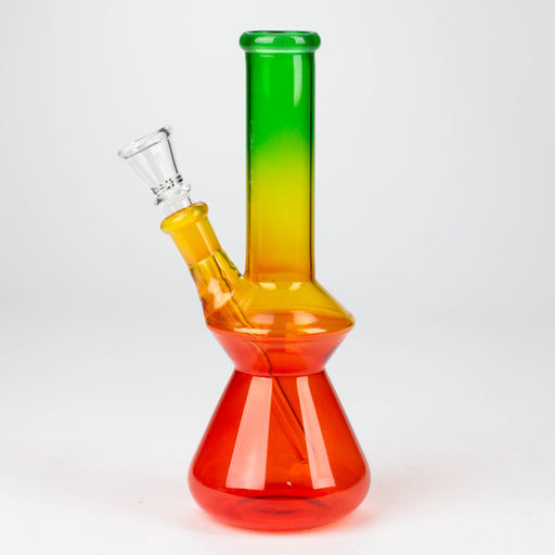 7" Rasta Color Water pipe-Designs Assorted Glass Bong NIBO Distribution