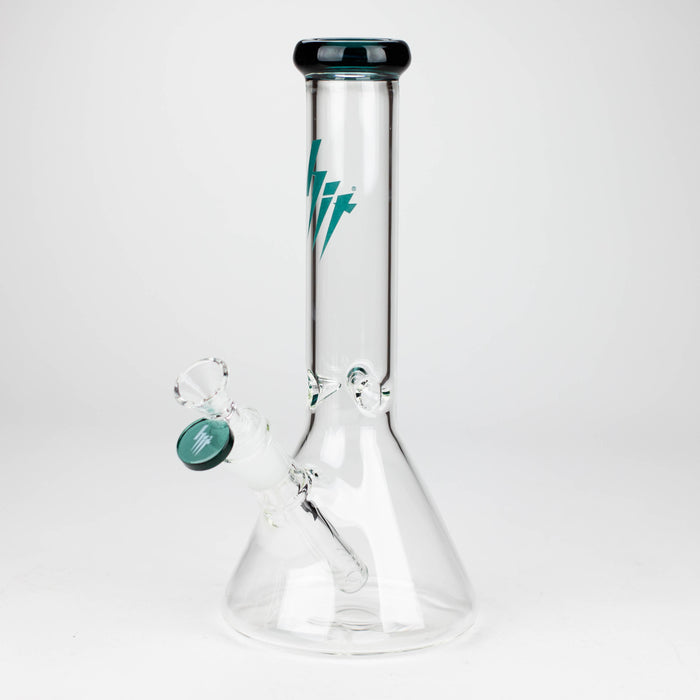 HIT | 10" Glass Water Pipe Glass Bong NIBO Distribution Teal