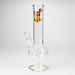 10" Clear Water pipe with cartoon tattoo-Assorted Glass Bong NIBO Distribution