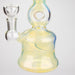 8" gold fumed glass water Pipe Other Shaped Bong Bongzie Smokes
