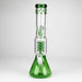Z14" Color accented 7 mm glass water bong Glass Bong 777 Smoke