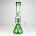 Z14" Color accented 7 mm glass water bong Glass Bong 777 Smoke