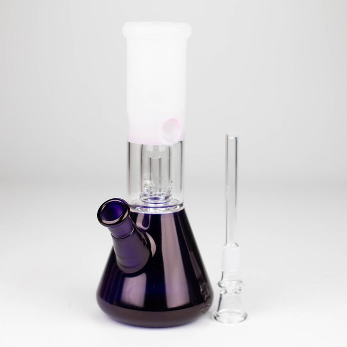 8" Single Dome Percolator Ice Bong-Assorted Glass Bong Bongzie Smokes