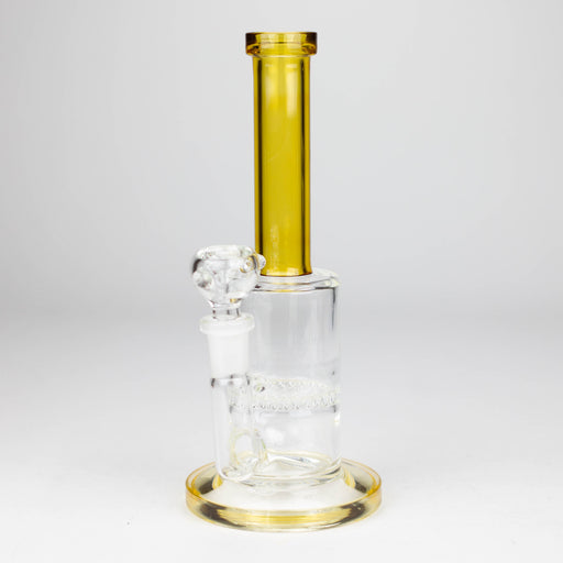 8" Glass bong with Honeycomb diffuser Other Shaped Bong Bongzie Smokes