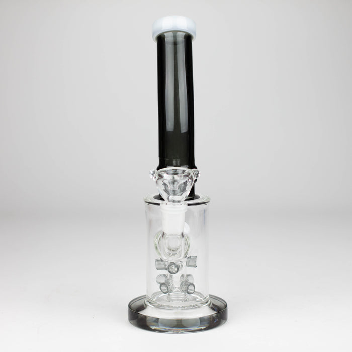 10" Glass bong with 8 holes water diffuser-Assorted Bongs Bongzie Smokes